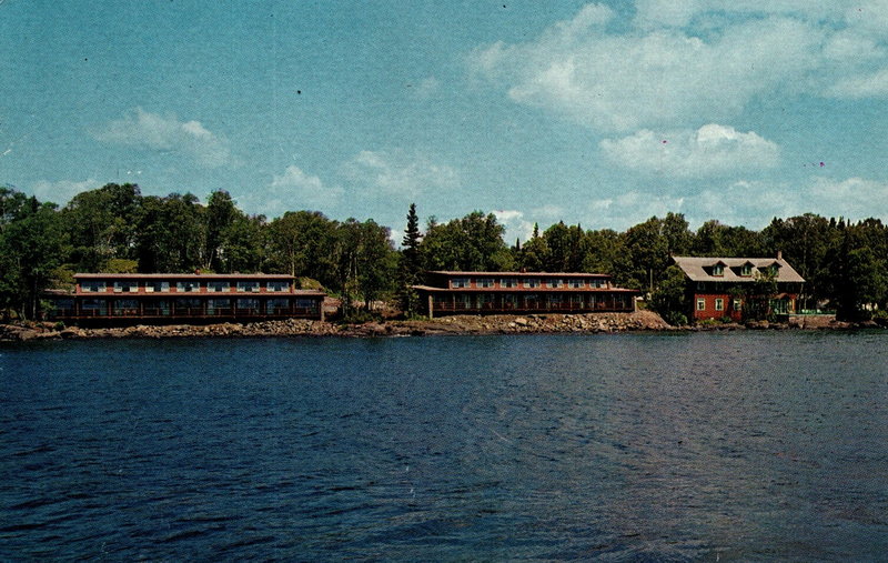 Rock Harbor Lodge - Vintage Postcard (newer photo)